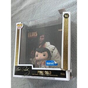 Funko Pop Albums Elvis Presley Pure Gold #10 Walmart Exclusive Vinyl Figure